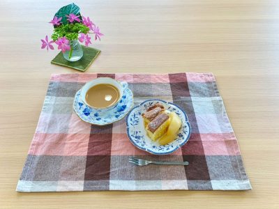 りんごのコンポートと、りんごケーキ。️ ぶどうの木 デイサービス from Instagram