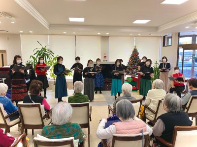 甲陽園グリーンコール様による音楽コンサート♫ ぶどうの木 デイサービス from Instagram